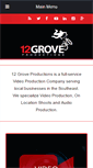 Mobile Screenshot of 12groveproductions.com